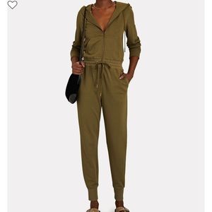 Intermix Melody Hooded Terry Jumpsuit